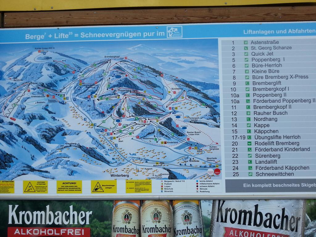 Ferienwohnungen Luge - Winterberg Ngoại thất bức ảnh